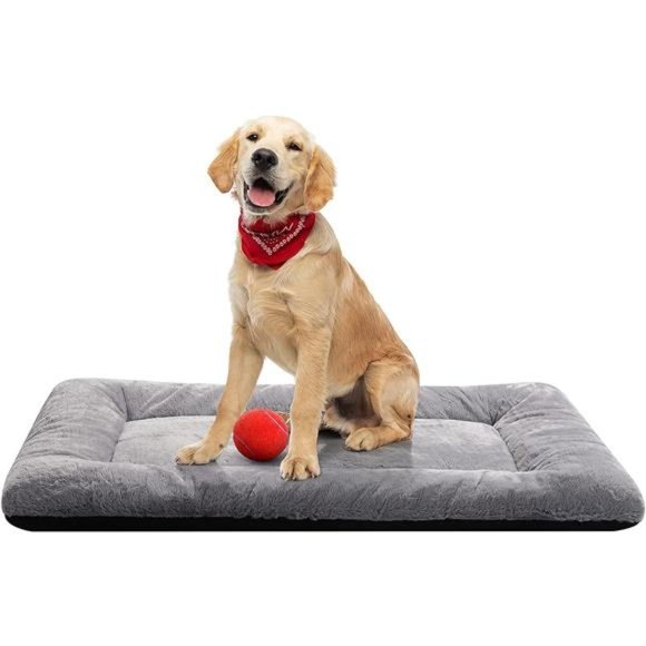 Dog Beds Crate Pad for Medium/Large DogsFit Metal,Ultra Soft,Washable &Anti-Slip - Picture 1 of 7